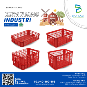 Keranjang Industri HDPE TYPE 6232