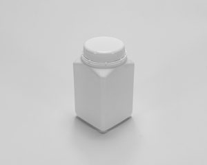 BOTOL HDPE KOTAK 1 KG PSS