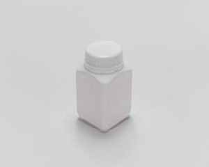 BOTOL HDPE KOTAK 1/2 KG PSS