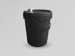 PAIL PP U 20 LT HITAM PULL UP