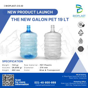 GALON PET 19 LT